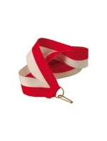 Stuha 11 mm - bílá a červená