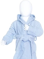 The One Towelling Baby Bathrobe Dětský župan 48.1007 light blue