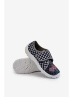 Pohodlné chlapecké pantofle na suchý zip Befado 974Y540 šedé Pohodlné chlapecké pantofle na suchý zip Befado 974Y540 šedé