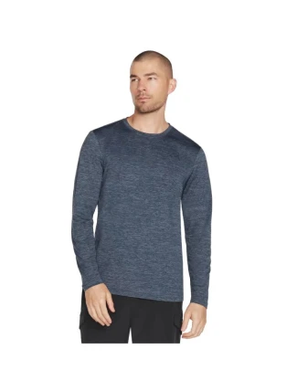 Skechers On the Road Dlouhý rukáv M3LT157-BLGY Blue M