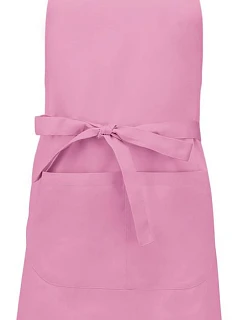 Kariban K 890 Zástěra s laclem "Sommelier" 20.K890 dark pink