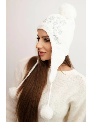 Dámská ušanka Emma K343 denim