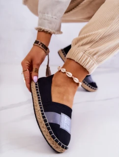 Dámské slip-on espadrilky Big Star JJ274963 Černá