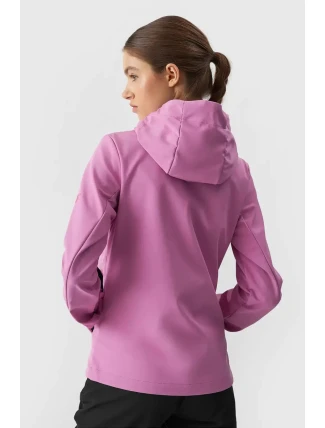 Dámská Bunda 4F Softshell Membrána 5000 4F Růžová 4FWAW24TSOFF285-54S