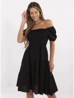 Šaty MI SK A2561.89 černé Šaty MI SK A2561.89 černé