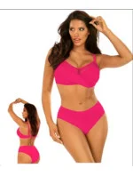 Dámské dvoudílné plavky Fashion 18 S940FA18-2d tm. růžové - Self Dámské dvoudílné plavky Fashion 18 S940FA18-2d tm. růžové - Self