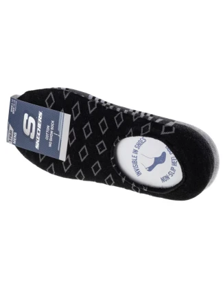 Skechers 3ks Pánské ponožky Invisibles S113816-GRY Grey 41-46