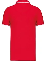 Kariban K 245 Pánské kontrastní piqué polo 20.K245 red/white/navy Kariban K 245 Pánské kontrastní piqué polo 20.K245 red/white/navy
