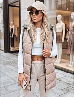 ONADE FashionStreet dámská oboustranná velbloudí vesta TY3726 ONADE FashionStreet dámská oboustranná velbloudí vesta TY3726