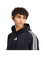 Pánská mikina adidas Essentials 3-Stripes Fleece Hoodie, černá, KY6602 Pánská mikina adidas Essentials 3-Stripes Fleece Hoodie, černá, KY6602