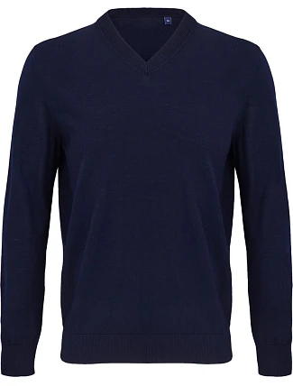 NEOBLU Sullivan Men Pánský svetr s výstřihem do V 24.3987 night blue NEOBLU Sullivan Men Pánský svetr s výstřihem do V 24.3987 night blue