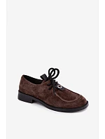 Dámské barefoot polobotky z přírodního semiše D&A CR62-3460 hnědé Dámské barefoot polobotky z přírodního semiše D&A CR62-3460 hnědé