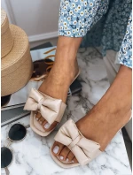 Dámské žabky BRANDY beige FashionStreet ZY0162 Dámské žabky BRANDY beige FashionStreet ZY0162