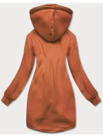 Dlouhá rudá dámská mikina (AMG-855B) Dlouhá rudá dámská mikina (AMG-855B)