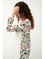 Vamp - Dámská noční košile s potiskem 21654 - Vamp Vamp - Dámská noční košile s potiskem 21654 - Vamp