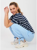 Kalhoty MI SP P6845.68 světle modré