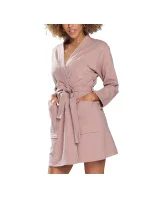 Dámský župan Pola pudrově růžový - Dkaren Dámský župan Pola pudrově růžový - Dkaren