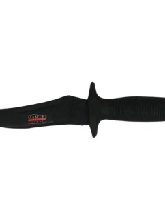 MASTERS-01 gumový nůž černý