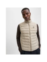 Jack&Jones pánská vesta bez rukávů JJEBRADLEY LIGHT BODYWARMER COLLAR NOO 12280973 CROCKERY