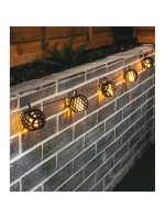 SOLÁRNÍ LAMPA FIREBALLS 7CM 5KS