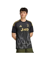Pánské tričko adidas Juventus 26/27 Third Jersey, černé, KC2297 Pánské tričko adidas Juventus 26/27 Third Jersey, černé, KC2297