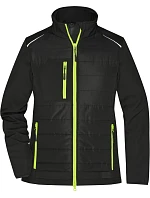 Daiber JN 1819 Dámská hybridní bunda 02.1819 black/neon yellow Daiber JN 1819 Dámská hybridní bunda 02.1819 black/neon yellow