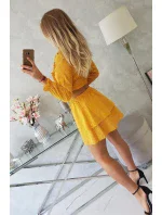 Hořčicové boho šaty Hořčicové boho šaty