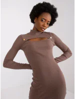 Šaty RV SK 7433.51 hnědá