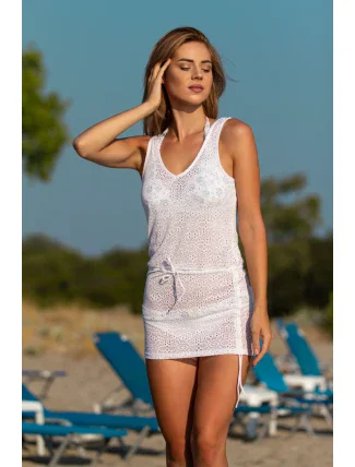 Tunika Rose Bianco 5 M-382 (8) - Marko Tunika Rose Bianco 5 M-382 (8) - Marko