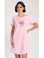 Dámská noční košile s krátkým rukávem Elizabeth Dámská noční košile s krátkým rukávem Elizabeth