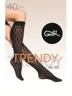Podkolenky Gatta Trendy wz.03 40 den Podkolenky Gatta Trendy wz.03 40 den