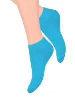 Hladké dámské ponožky Steven art.052