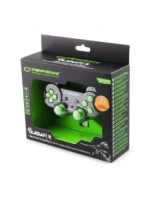 Bezdrátový gamepad Esperanza GLADIATOR EGG108G (PC, PS3; barva černá)