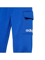 Dětské tepláky adidas Essentials Joggers modré JE1381