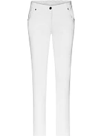 Daiber JN 3001 (34-52) Dámské elastické kalhoty 02.3001 white Daiber JN 3001 (34-52) Dámské elastické kalhoty 02.3001 white