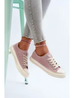 Dámské nízké tenisky Big Star Růžové