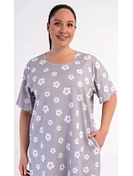 Dámské domácí šaty s krátkým rukávem Lydie Dámské domácí šaty s krátkým rukávem Lydie