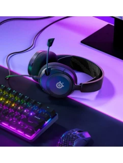 Steelseries Arctis Nova 1 Herní náhlavní souprava s drátovou čelenkou černá