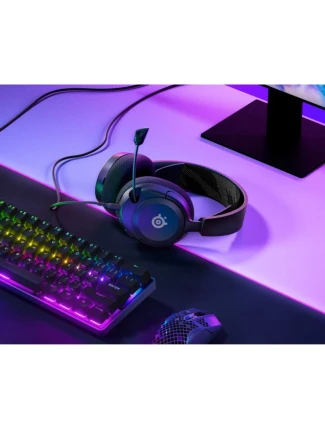 Steelseries Arctis Nova 1 Herní náhlavní souprava s drátovou čelenkou černá
