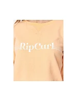 Mikina RIP CURL Re-Entry Crew - jasně oranžová