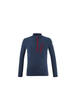 MILLET M Morpho Zip Ls Tričko námořnická modrá