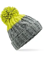 Beechfield B 437 Čepice Apres 53.0437 light grey/citron Beechfield B 437 Čepice Apres 53.0437 light grey/citron