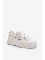 Dámské tenisky na platformě bílé Zeparine