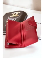 Dámská Peněženka Z Eko Kůže Červená Kalinessa Dámská Peněženka Z Eko Kůže Červená Kalinessa