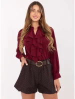 Šortky MI SN 122408.57 tmavě hnědé