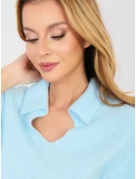 Jumper MI SW 0120.16 světle modrý Jumper MI SW 0120.16 světle modrý