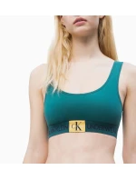 Sportovní podprsenka QF4918E-ZAY zelená - Calvin Klein Sportovní podprsenka QF4918E-ZAY zelená - Calvin Klein