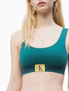 Sportovní podprsenka QF4918E-ZAY zelená - Calvin Klein