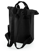 BagBase BG 118S Mini rolovací batoh s dvojitým držadlem 52.118S black BagBase BG 118S Mini rolovací batoh s dvojitým držadlem 52.118S black