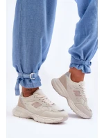 Modní Dámské Sportovní Boty S Síťovinou Bežové Venice Modní Dámské Sportovní Boty S Síťovinou Bežové Venice